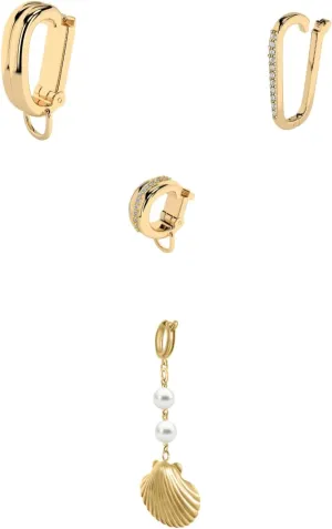 14K Gold Bikini Jewelry Charms, Waterproof and Tarnish Proof, Clip On and Customizable Charms Gold Plated Stainless Steel, Hypo-Allergenic