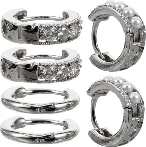 3 Pairs Hoop Earrings for Women Minimalist Circle Jewelry Lightweight Comfortable present for Any Occasion Skin Friendly Eye Catching Design Included