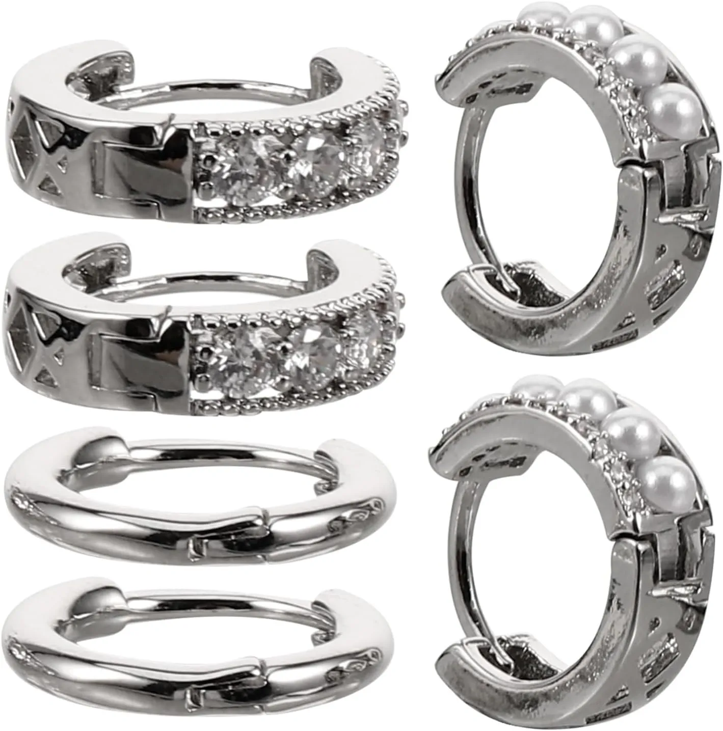 3 Pairs Hoop Earrings for Women Minimalist Circle Jewelry Lightweight Comfortable present for Any Occasion Skin Friendly Eye Catching Design Included