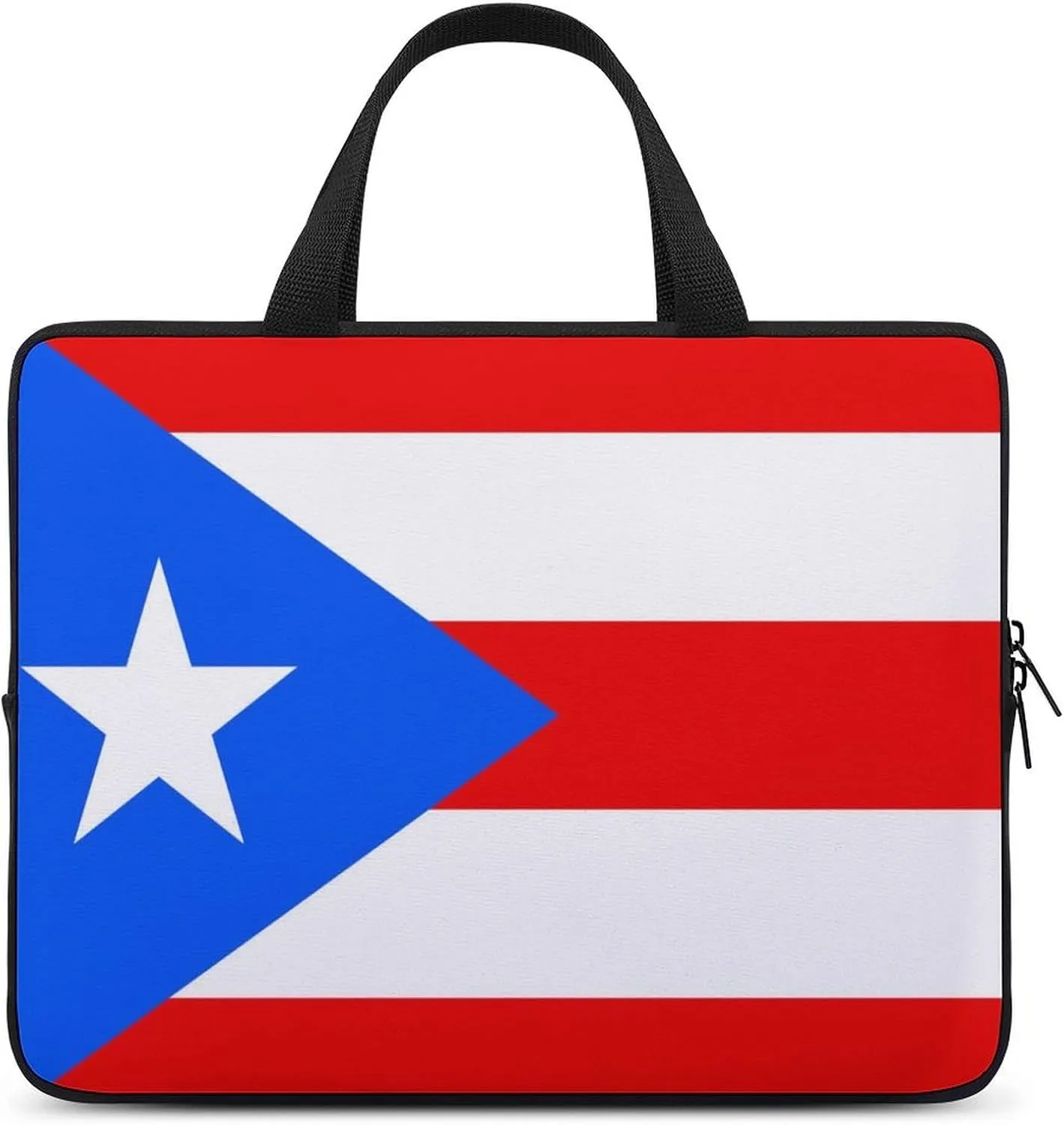 American Samoa Flag 15-15.6 Inch Laptop Case, Slim Neoprene Sleeve with Handle for Computer