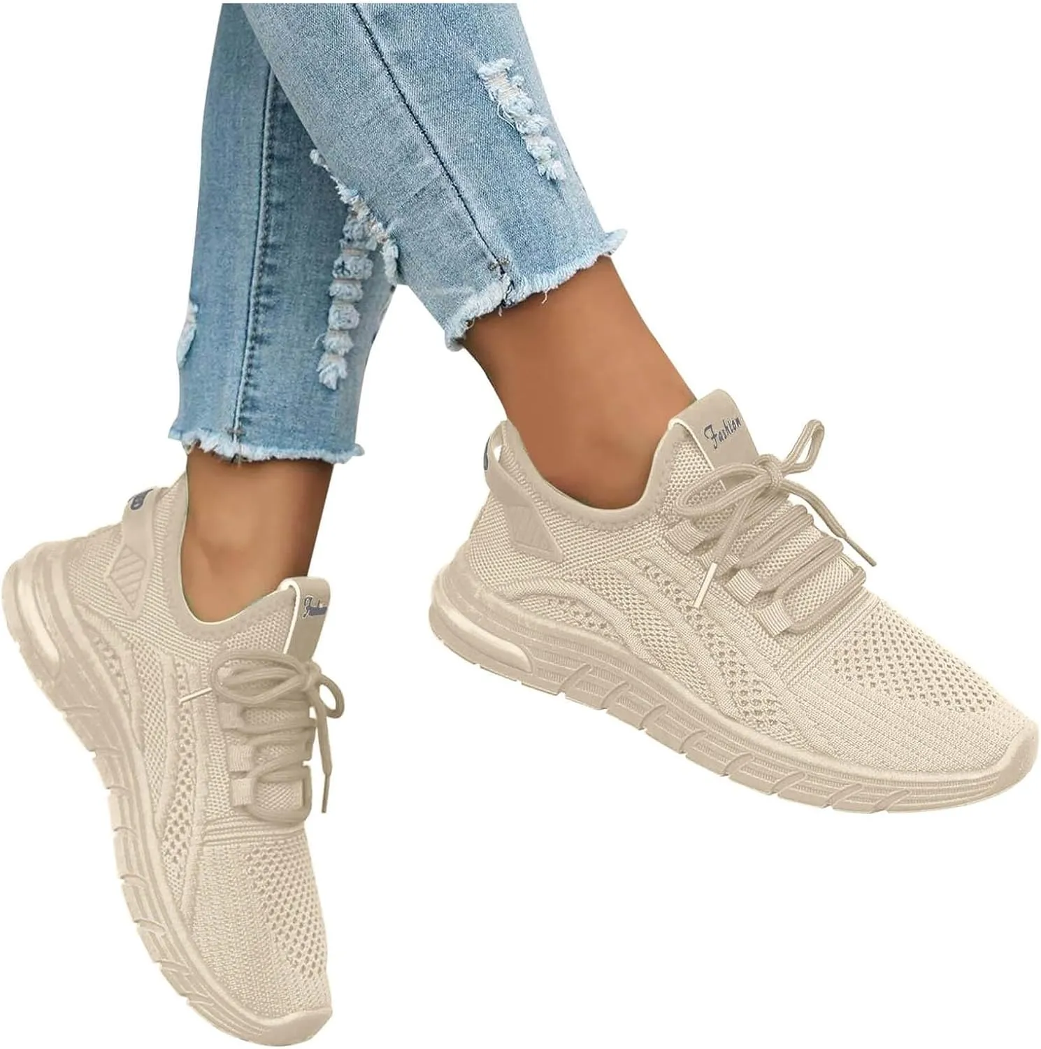 Arch Support Versatile Sneakers for Women Non Slip Athletic Fashion Casual Sneakers Minimalist Zero Drop Shoe