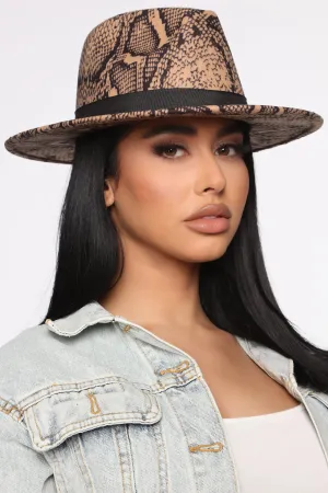 Bad Intentions Fedora - Brown/combo