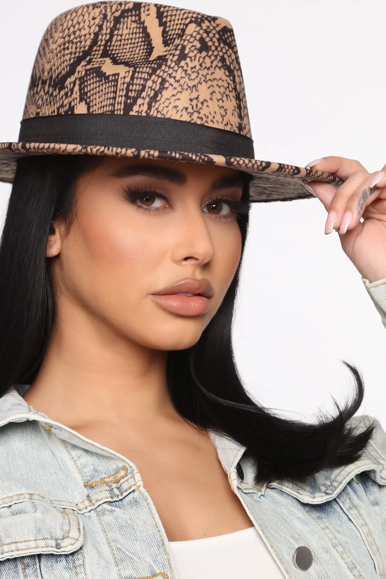 Bad Intentions Fedora - Brown/combo