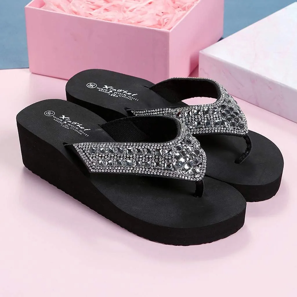 Beach Flip Flops Women Comfortable Beach Thong Sandals with Arch Support Women's Walking Sandal Womens Sandal