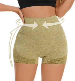 Biker Shorts Women Tummy Control High Waist Shorts Butt Lifting Athletic Shorts Workout Yoga Shorts Summer Gym Shorts