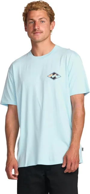 Billabong Men's Crayon Wave Premium Tee Soft Cotton Short Sleeve T-Shirt (S-XXL)