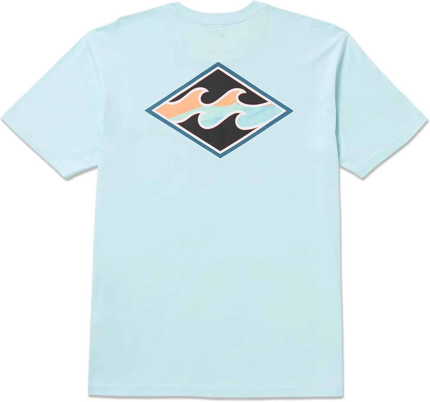Billabong Men's Crayon Wave Premium Tee Soft Cotton Short Sleeve T-Shirt (S-XXL)