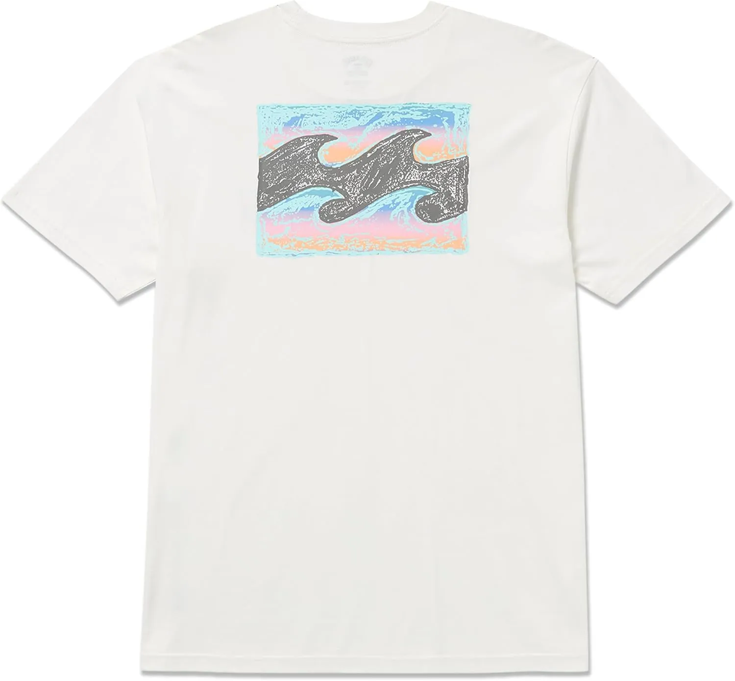 Billabong Men's Crayon Wave Premium Tee Soft Cotton Short Sleeve T-Shirt (S-XXL)