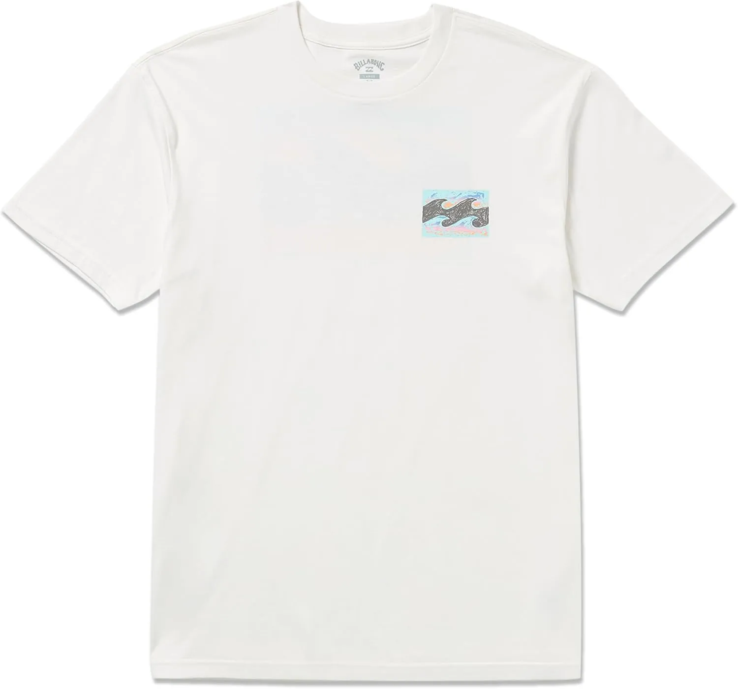 Billabong Men's Crayon Wave Premium Tee Soft Cotton Short Sleeve T-Shirt (S-XXL)