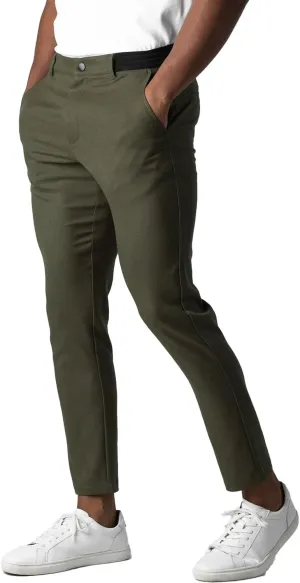 Bizgent Chinos Pants Men Slim Fit Casual Pants for Men Trousers Loose Fit Straight Legs Elastic Active Chinos Pants