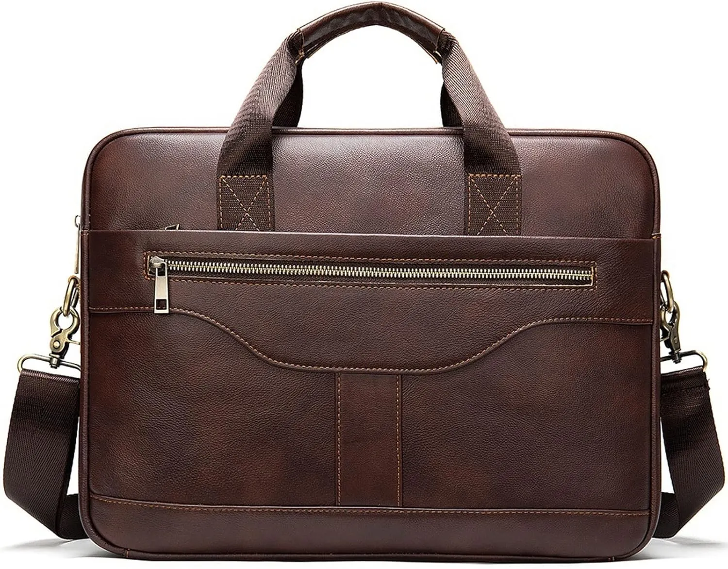 Briefcases Messenger Bags Laptop Bag Menbriefcase Bag Men Leather Office Bag for Men Porte Document Leather Laptop Bag Men Male Handbag Briefcase