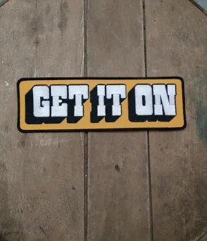 Bruised Tongue Get It On Patch