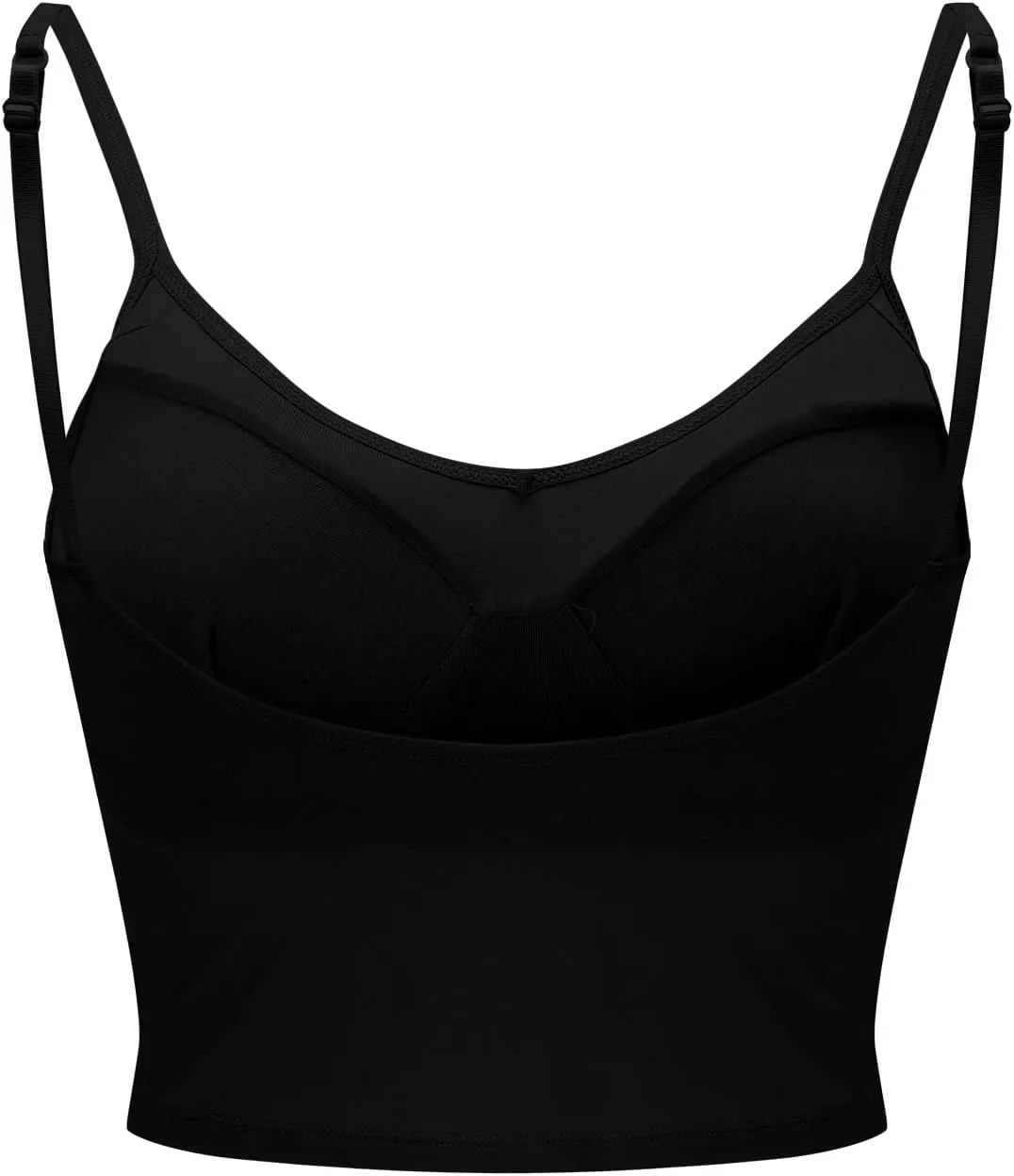 Built in Bra Tank Tops for Women Chest Pad Without Wearing Bra One Tank Top Yoga Camisole Tops Women Built in Bras