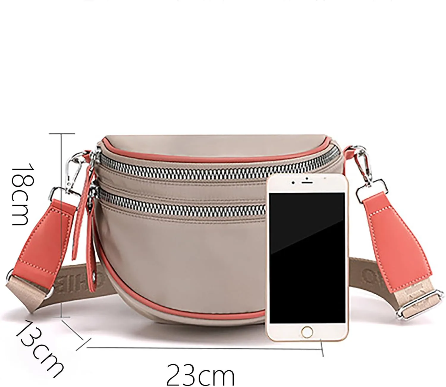 Canvas Shoulder Bag Lightweight Nylon Fabric Women's Bag Fashion Ladies Shoulder Crossbody Bags Casual Small (One Size)