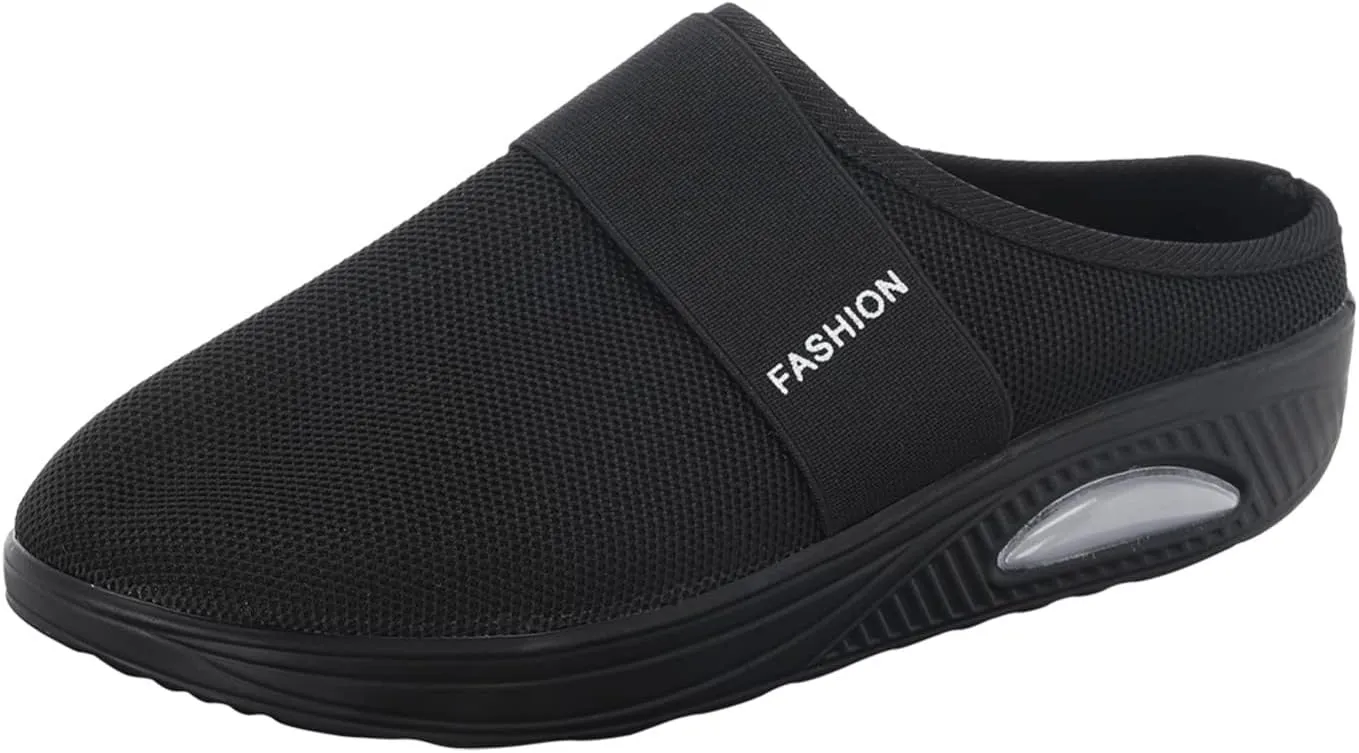 Cathalem Walking Shoes for Women Extra Wide Width Sneakers Running Shoes Light Mules Shoes Comfortable Sneakers