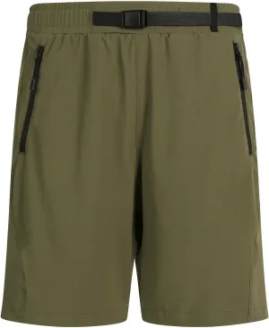 Chino Shorts Men Slim Fit Athletic Shorts Fitness Gym Shorts Men Summer Zipper Pockets Shorts Trendy Buckle Belted