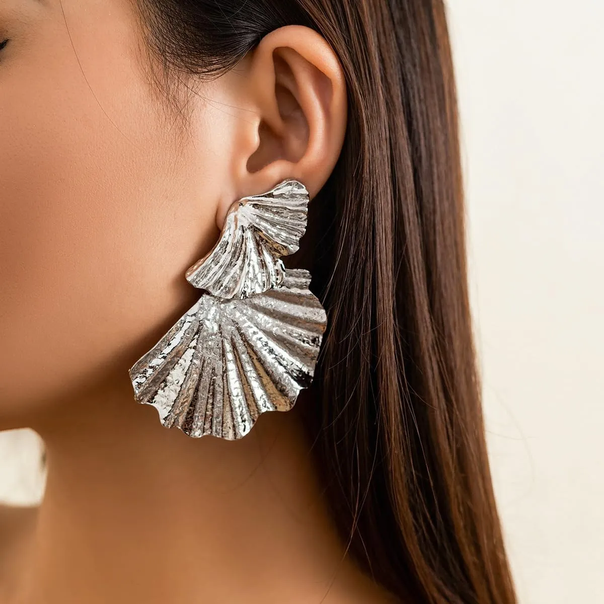 Chunky Gold Dangle Earrings - Large Statement Earrings in Teardrop, Ball, Circle & Heart Shapes - Trendy Fashion Jewelry