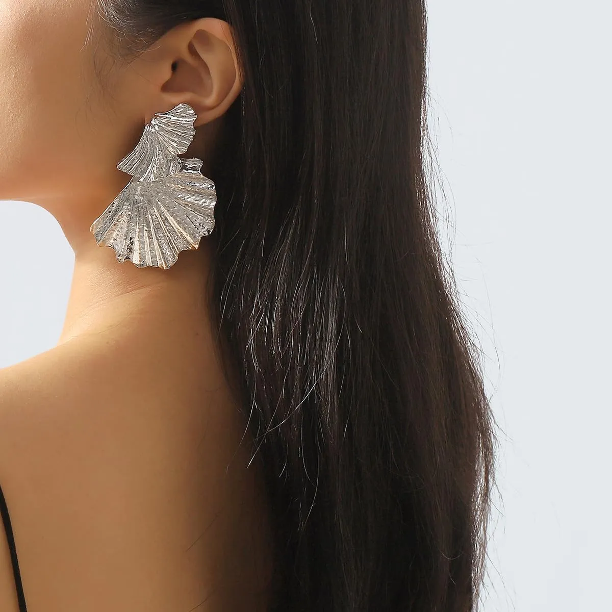 Chunky Gold Dangle Earrings - Large Statement Earrings in Teardrop, Ball, Circle & Heart Shapes - Trendy Fashion Jewelry