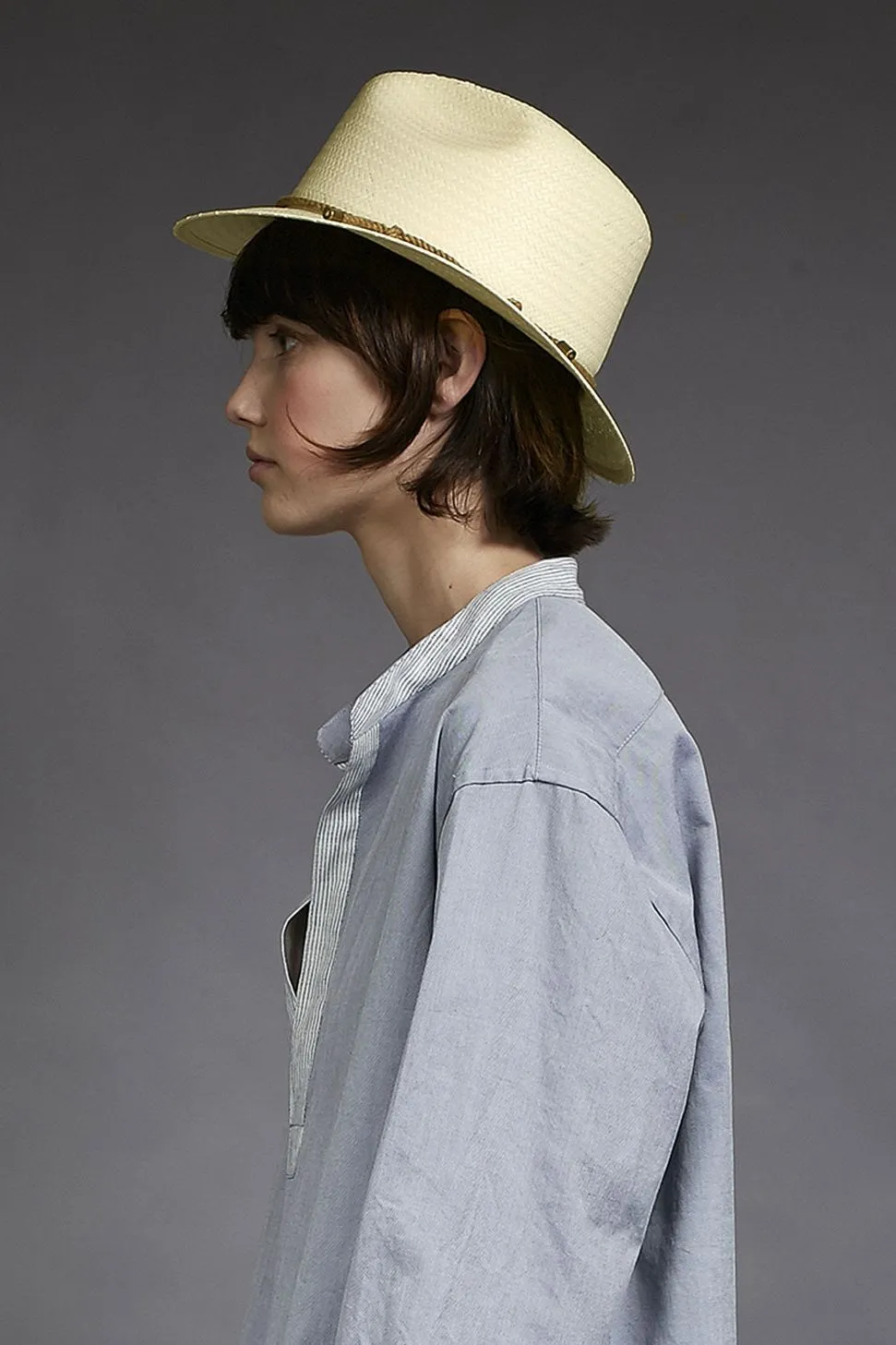 classic fedora ivory