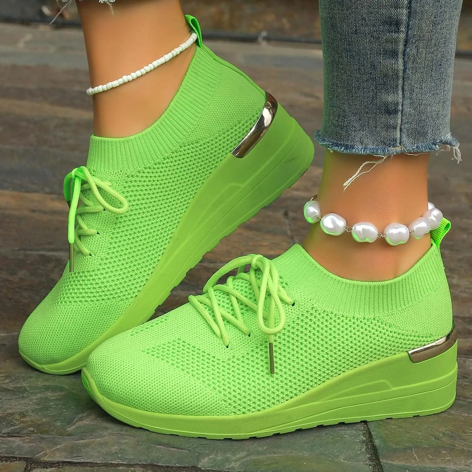 Comfort Lightweight Breathable Sneakers for Women Adjustable Barefoot Diabetic Shoes Lightweight Workout Shoe