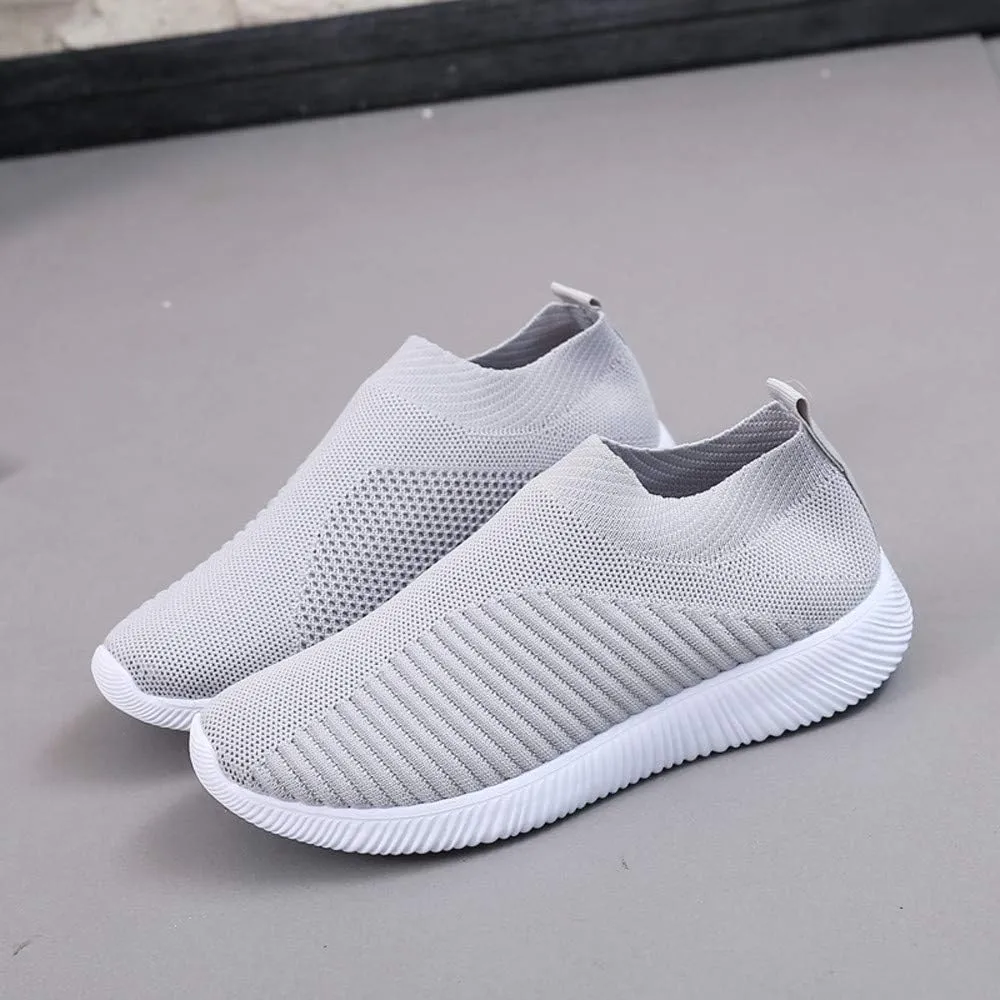 Comfortable Orthopedic Shoes for Women, Casual Sports Women Wide Width Breathable Walking Comfortable Slip on Sneakers, Non Slip Lightweight Shoes Arch Support Sneakers