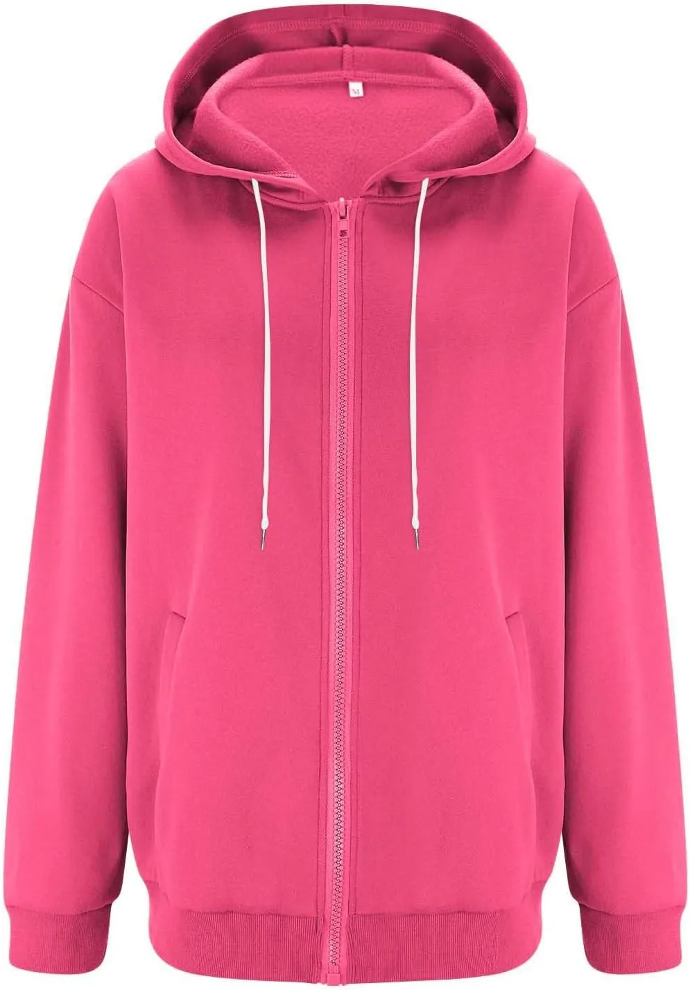 COTECRAM Womens Zip Up Hoodies Oversized Lightweight Hooded Sweatshirt Casual Long Sleeve Jacket Y2K Fall Clothes