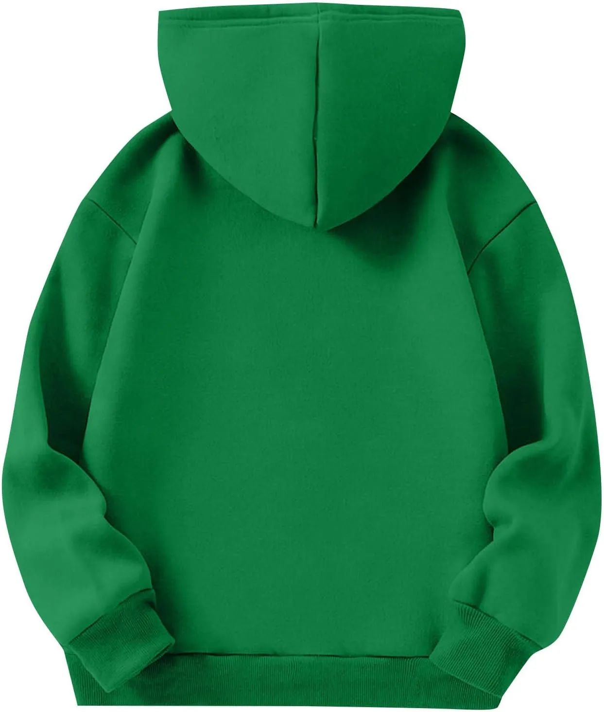 Cute Hoodies for Teen Girls Oversized Long Sleeve Fleece Hooded Sweatshirt Trendy Casual Solid Pocket Pullover Tops
