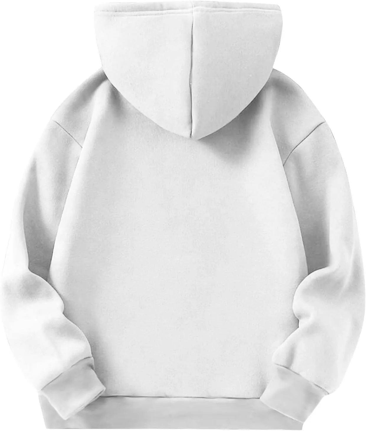 Cute Hoodies for Teen Girls Oversized Long Sleeve Fleece Hooded Sweatshirt Trendy Casual Solid Pocket Pullover Tops