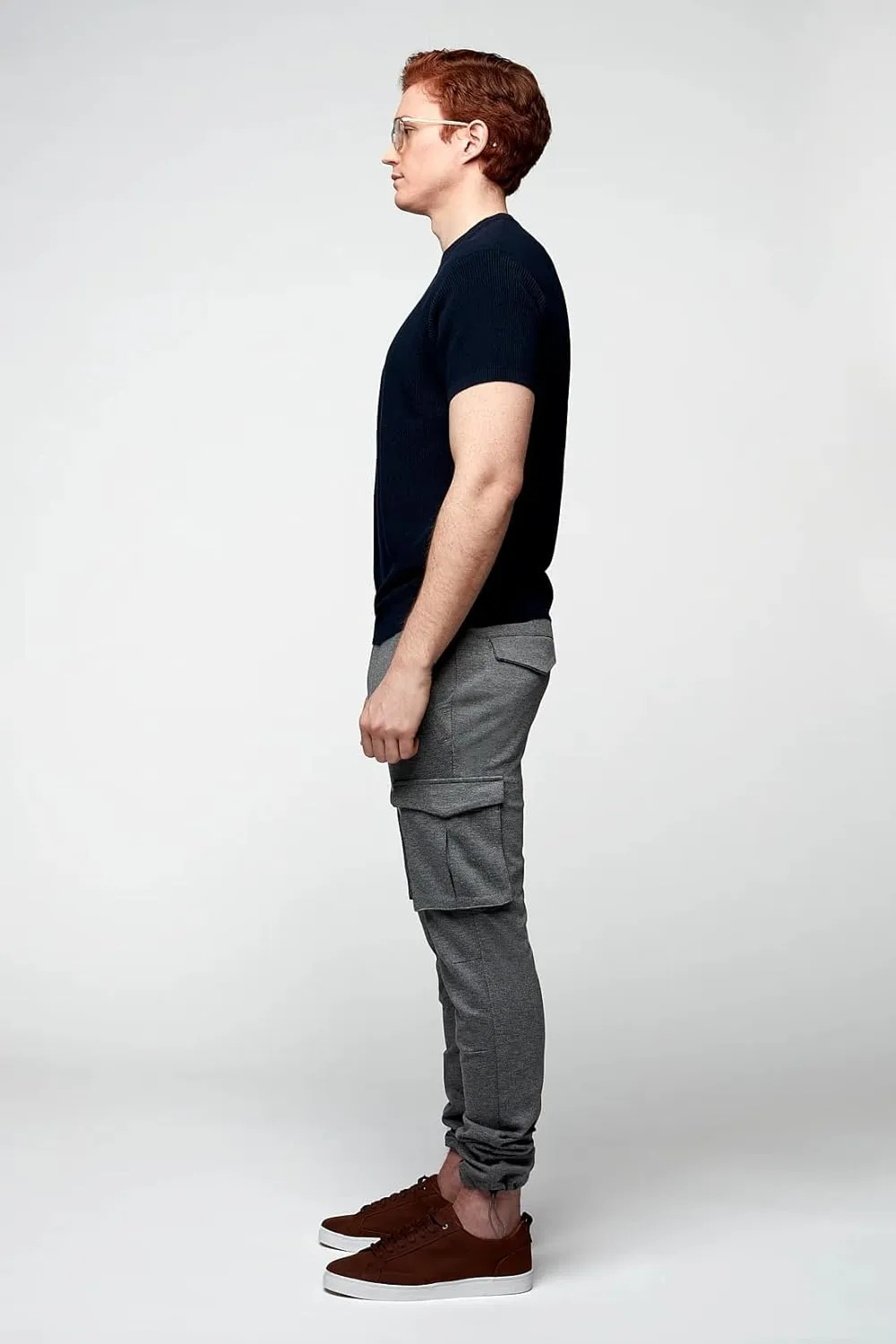 Dean - Slim Fit Cargo Chinos (Convertible Joggers)