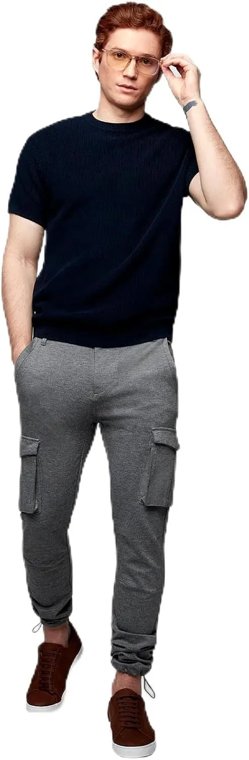 Dean - Slim Fit Cargo Chinos (Convertible Joggers)