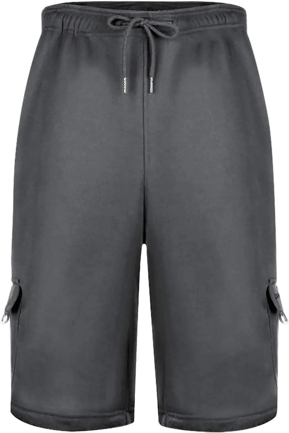Dgoopd Cargo Shorts for Men Summer Sweat Shorts Drawstring Elastic Waist Shorts Casual Beach Shorts Athletic Gym Shorts 2025