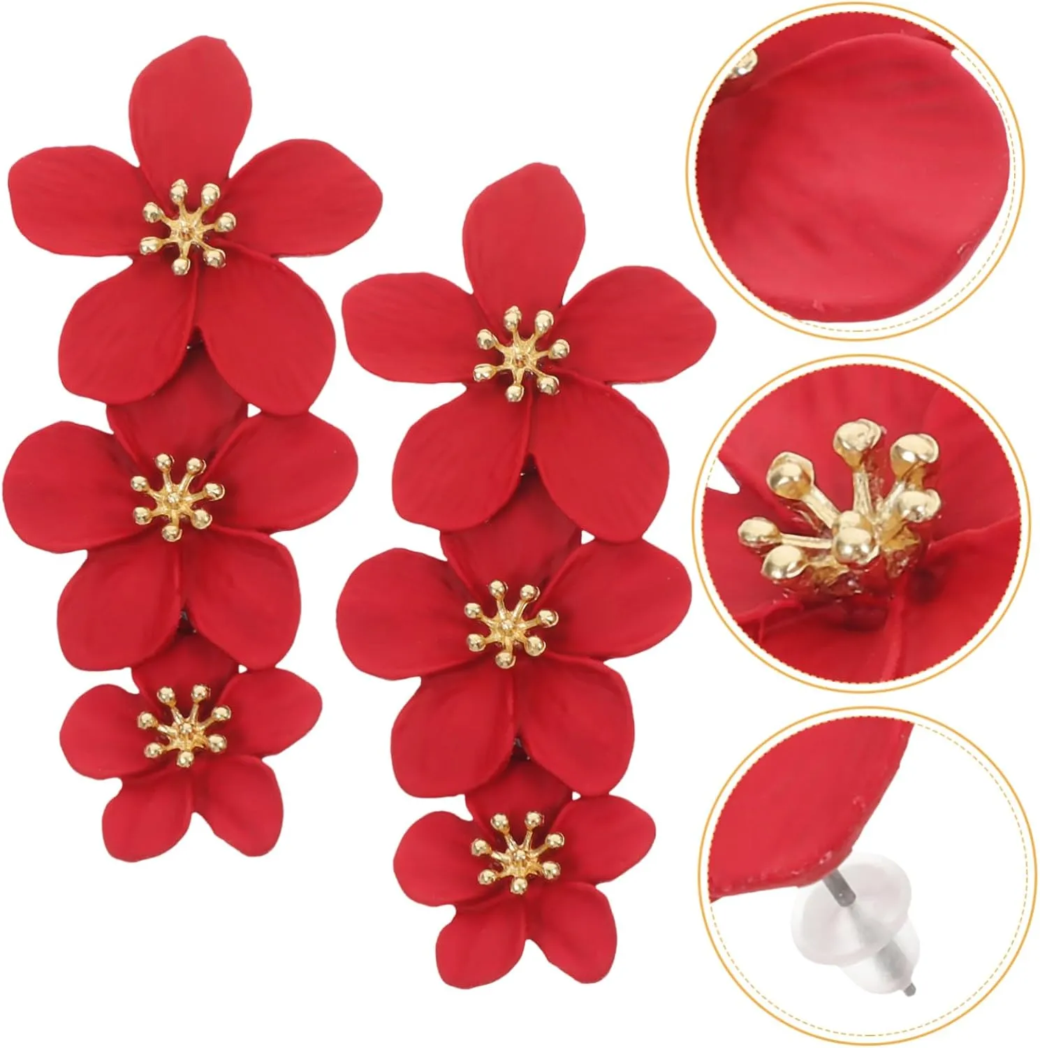 Earring Sets for Women Flower Earring Studs Fashionable Minimalist Craftsmanship