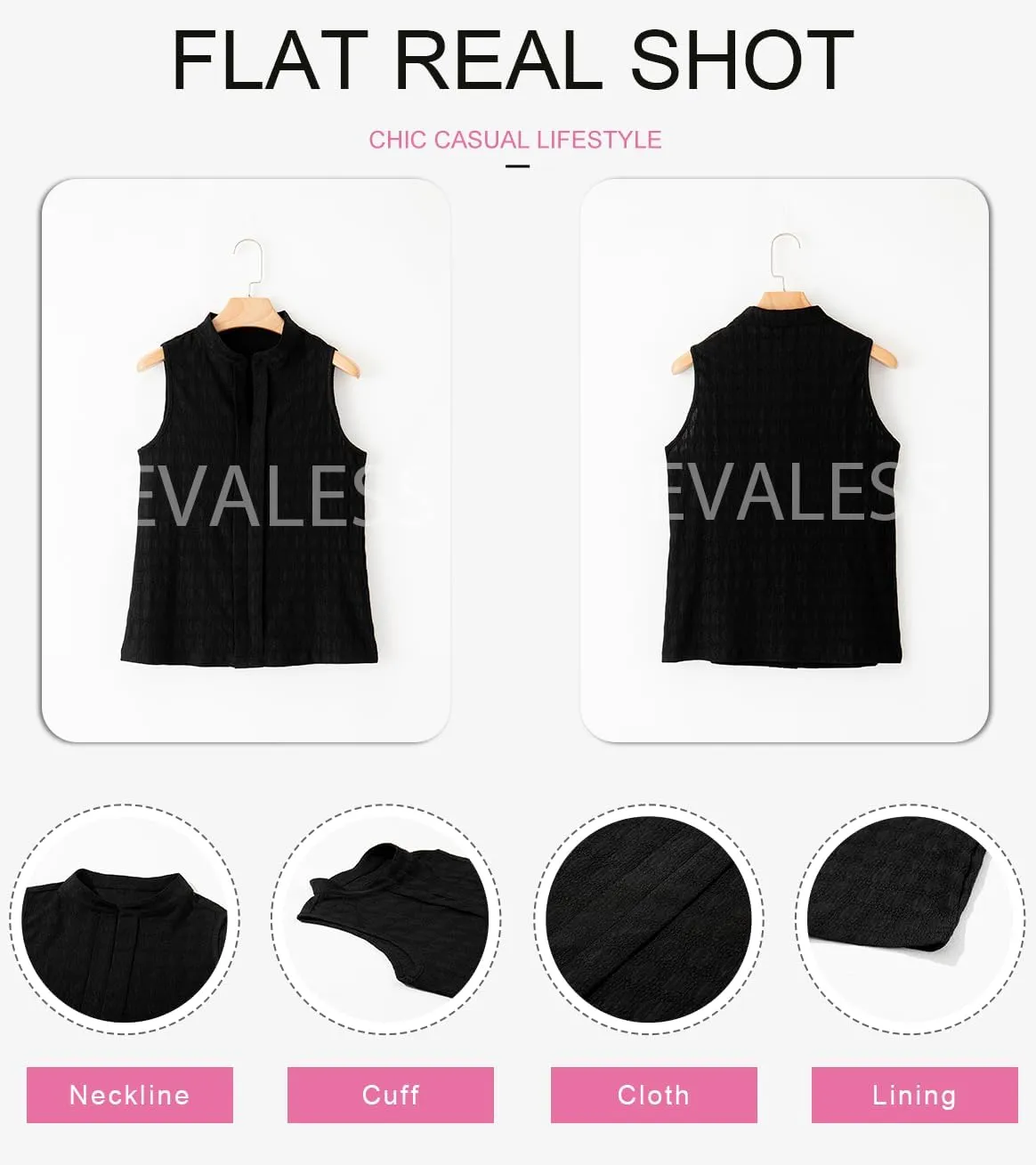 EVALESS Tank Tops for Women Trendy 2025 Summer Tops Sleeveless Shirts