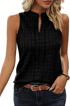 EVALESS Tank Tops for Women Trendy 2025 Summer Tops Sleeveless Shirts