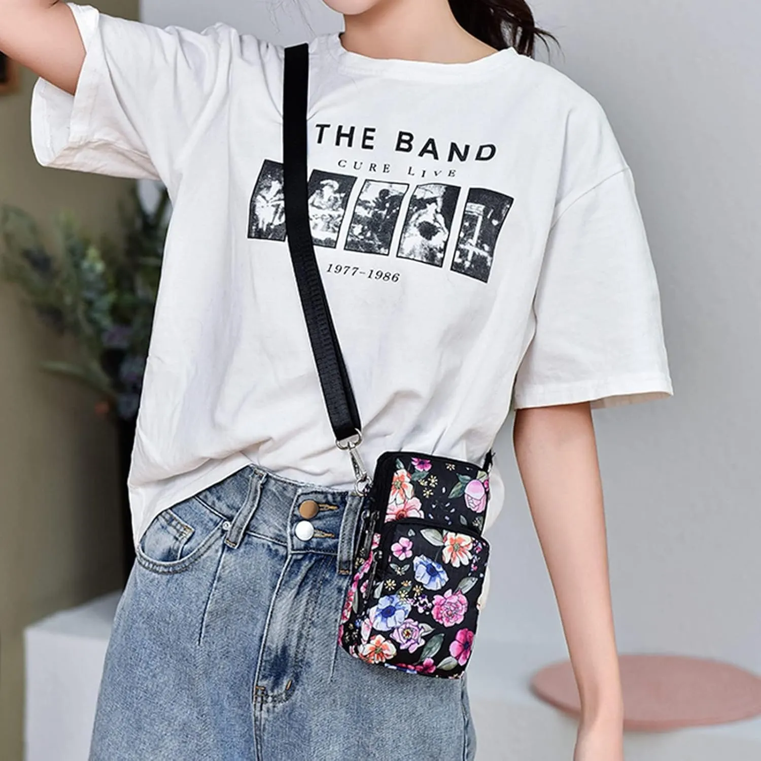 Fanny Packs for Women Cross Body Shoulder Bags with Zipper Pocket Adjustable Strap Backpack Diaper Bag(A)