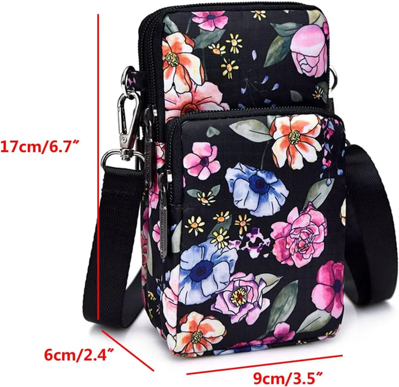 Fanny Packs for Women Cross Body Shoulder Bags with Zipper Pocket Adjustable Strap Backpack Diaper Bag(A)