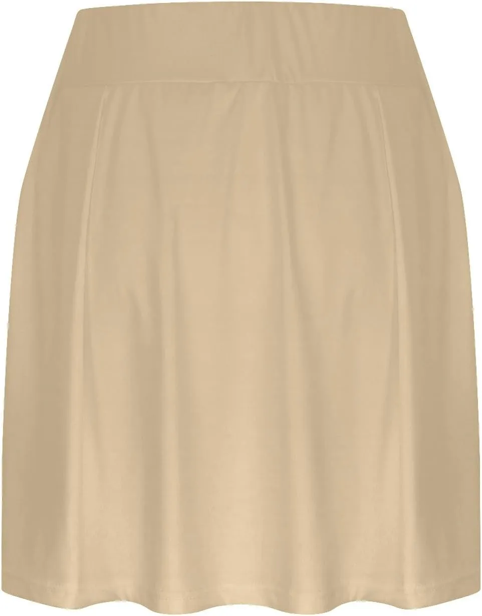 Firzero Women Summer Skirt Ruffle High Waist Workout Skirt Lightweight Running Tennis Skirt Athletic Short Yoga Skirt