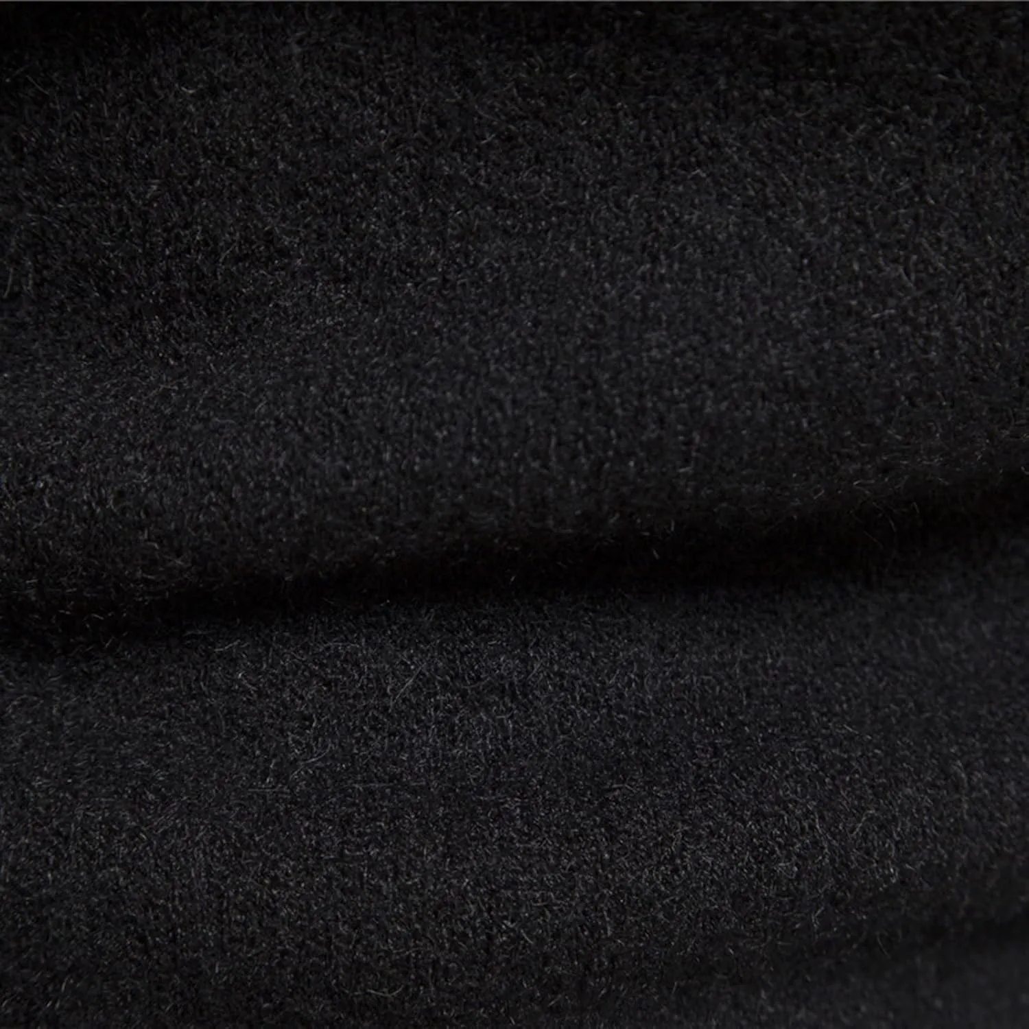 Flannel Coat Men Mens Winter Fashion Casual Knitted Wool Round Neck Solid Color Coat Covers Garment Bag