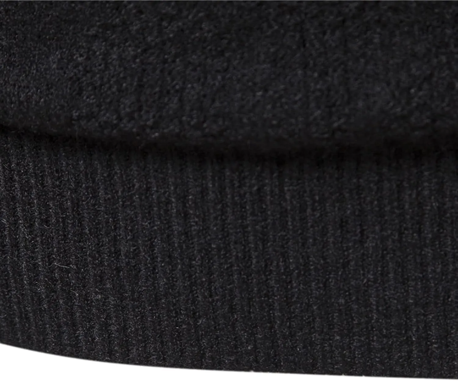 Flannel Coat Men Mens Winter Fashion Casual Knitted Wool Round Neck Solid Color Coat Covers Garment Bag