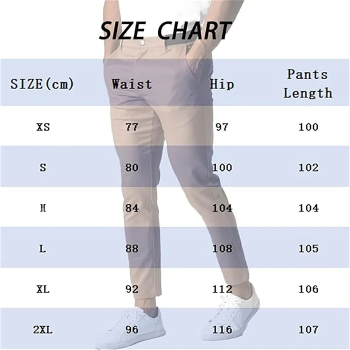 Foueo Active Chinos, Active Chinos Pants Men, Men's Casual Pants Stretch Slim Fit Tapered Trousers with Pockets