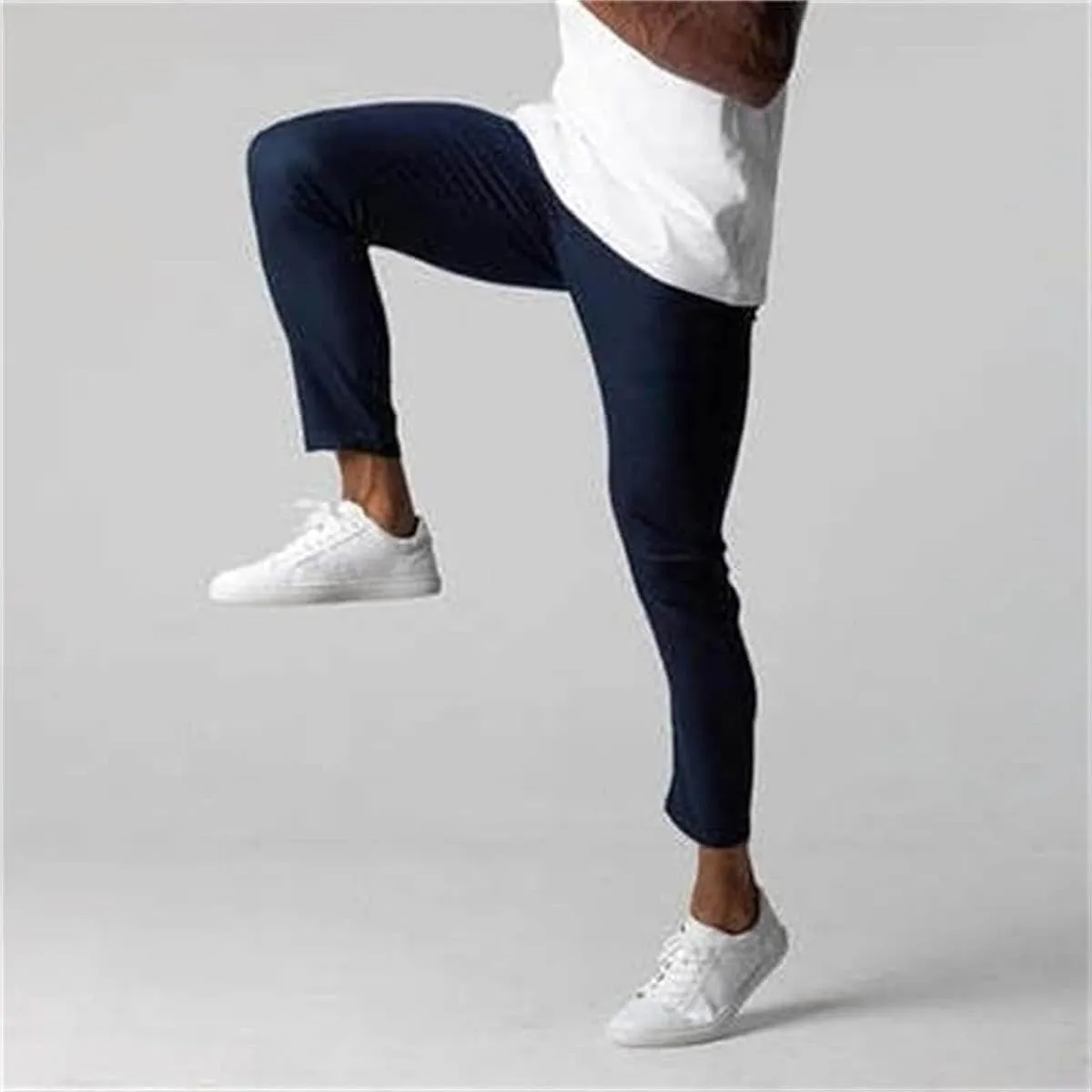 Foueo Active Chinos, Bizgent Stretch Pants, Mens Chinos Slim Fit Stretch Skinny Tapered Dress Pants