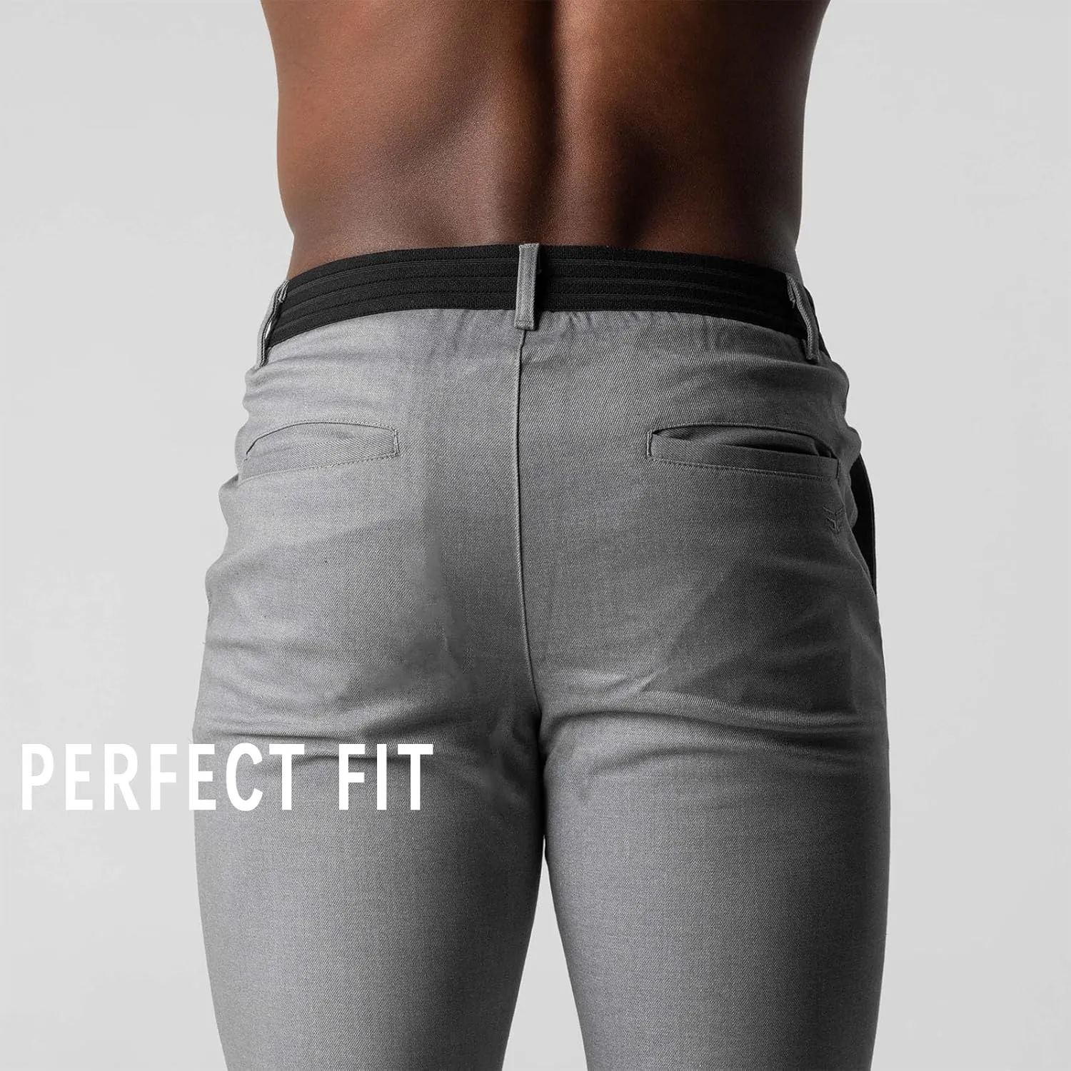 Foueo Active Chinos,Active Chinos Pants,Men's Basic Casual Slim Fit Stretch Chino Pants
