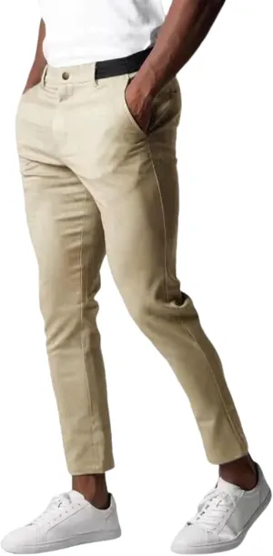 Foueo Active Chinos,Active Chinos Pants,Men's Basic Casual Slim Fit Stretch Chino Pants
