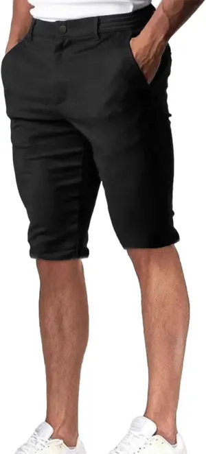 Foueo Active Chinos,Active Chinos Pants,Men's Basic Casual Slim Fit Stretch Chino Pants