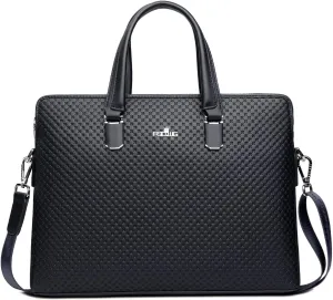 FSD.WG]Business Bag Leather Briefcase Shoulder Laptop Business Bag for Men