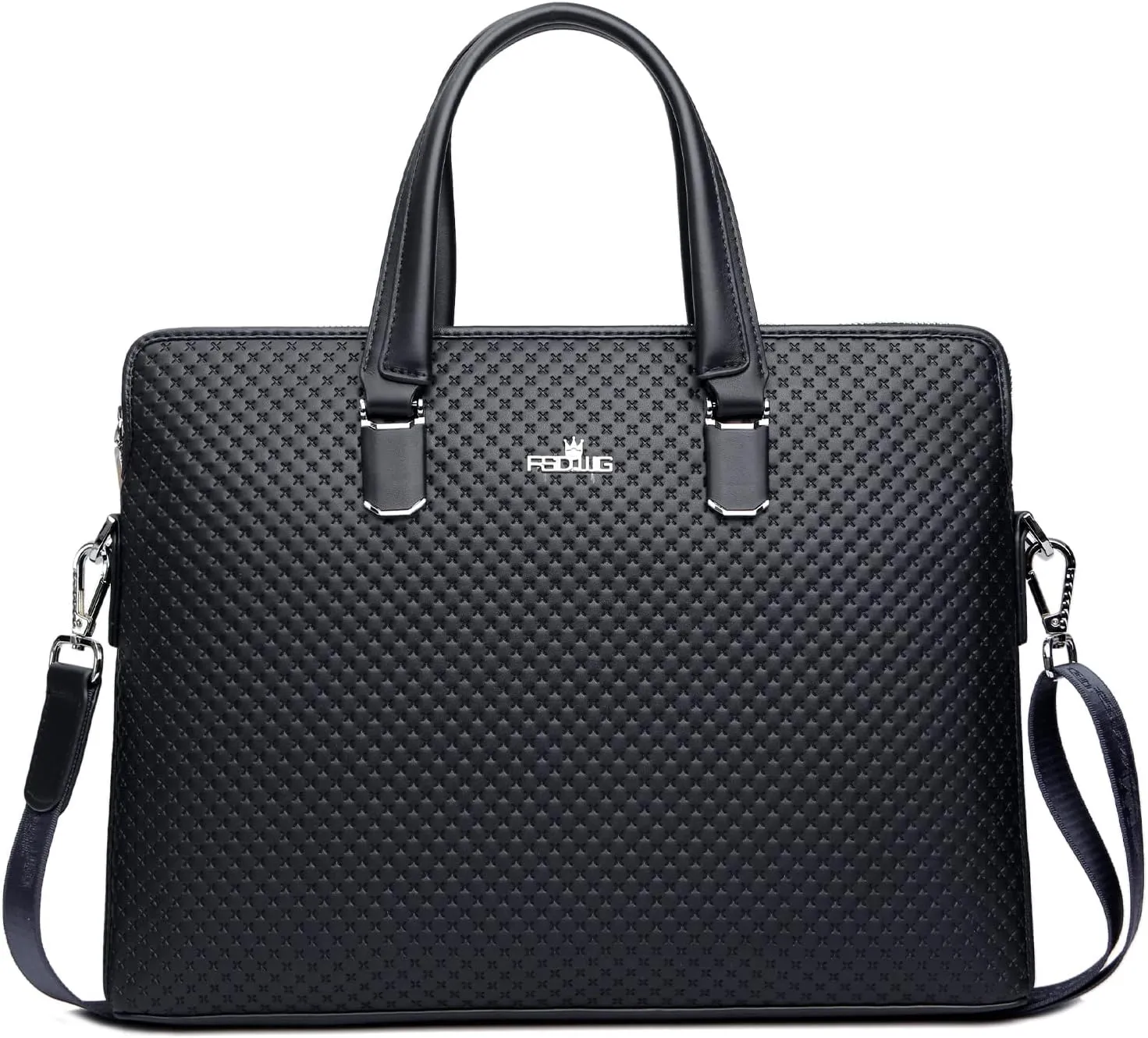 FSD.WG]Business Bag Leather Briefcase Shoulder Laptop Business Bag for Men