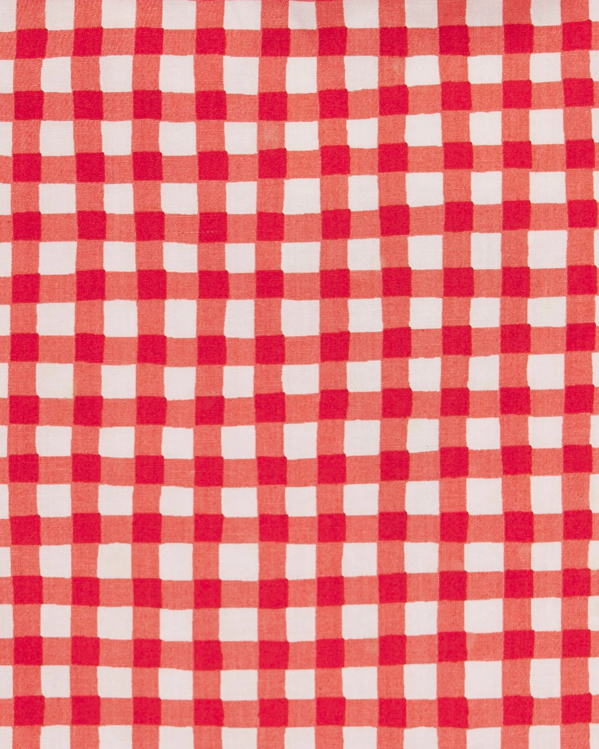 Garden Gingham - Rosalita Blouse - Picnic Red