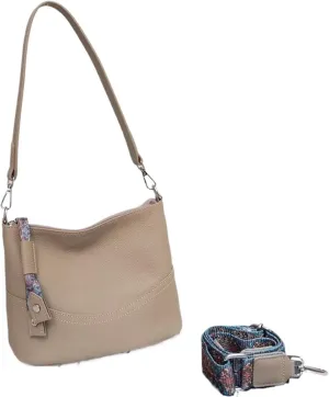 Genuine Leather Shoulder Bucket, Ladies' Commuting Underarm Bag