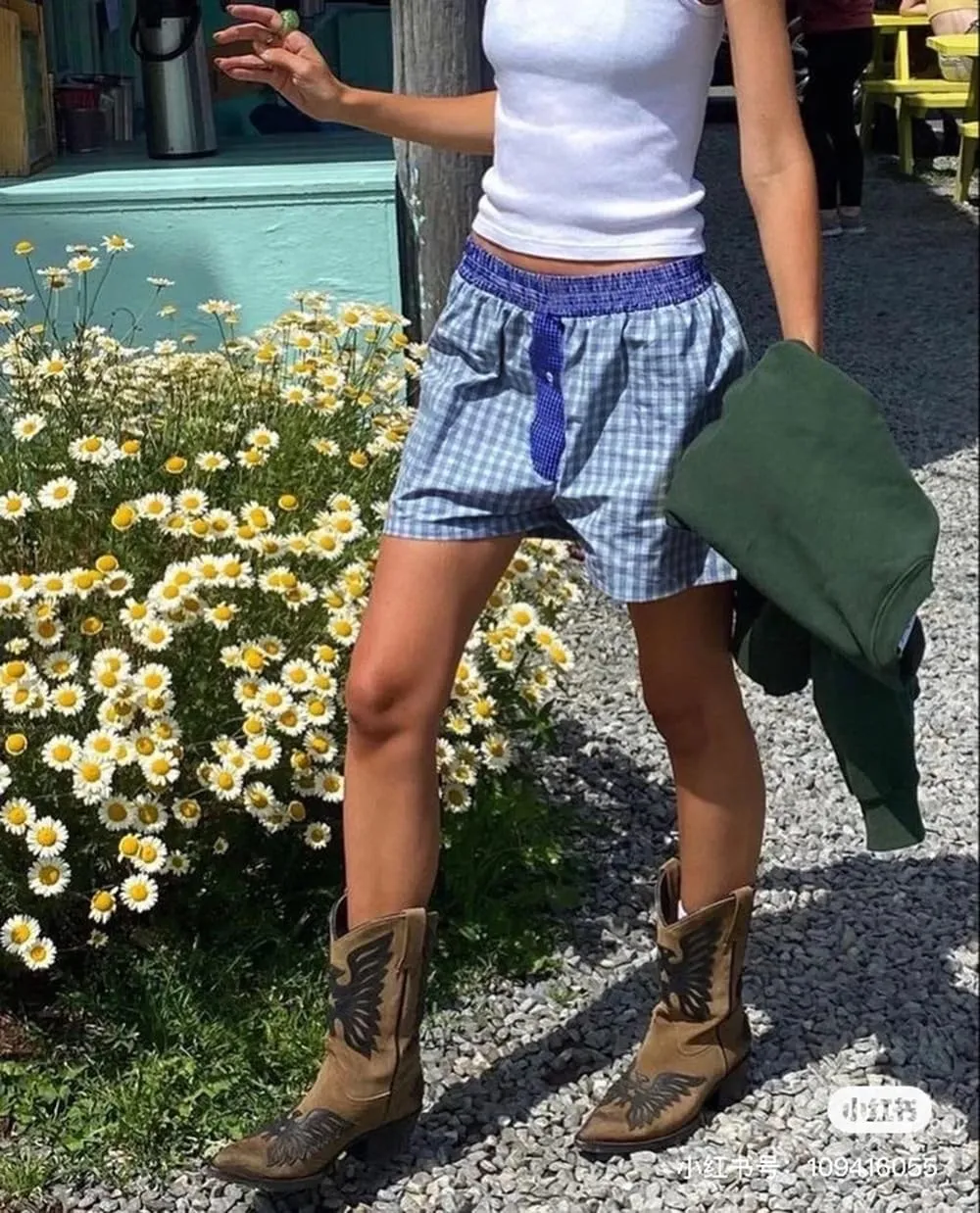 Gingham Boxer Shorts Women Cute Shorts Boxers Y2k Boxers High Waisted Shorts Plaid Checkered Shorts 2024