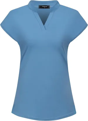 Golf Shirts for Women Polo Tennis Shirts Sport T-Shirts Workout Tops